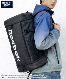【Reebok/リ-ボック】 ボックスリュック バックパック 28.5L A4サイズ収納可 リフレクターテープ付き