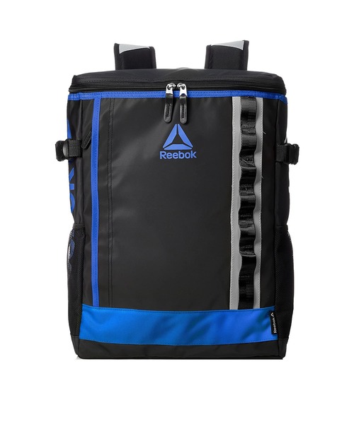 Reebok(リーボック)の「【Reebok/リ-ボック】 ボックスリュック バックパック 28.5L A4サイズ収納可 リフレクターテープ付き(バックパック/リュック・メンズ・ブラック/ブラック×ホワイト/ブラック×ブルー/ブラック系その他/ブラック系2/ブラック系1/ブラック系3/ブラック系4・FREE)」の5枚目の写真