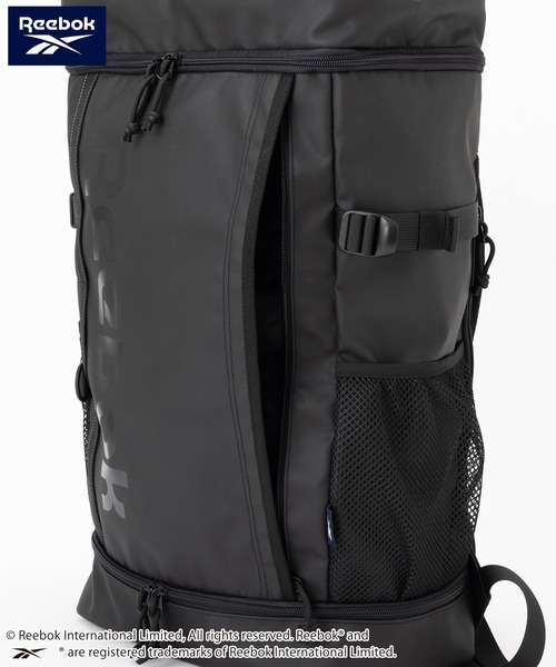 Reebok(リーボック)の「【Reebok/リ-ボック】 ボックスリュック バックパック 28.5L A4サイズ収納可 リフレクターテープ付き(バックパック/リュック・メンズ・ブラック/ブラック×ホワイト/ブラック×ブルー/ブラック系その他/ブラック系2/ブラック系1/ブラック系3/ブラック系4・FREE)」の12枚目の写真