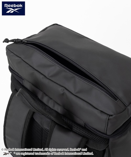 Reebok(リーボック)の「【Reebok/リ-ボック】 ボックスリュック バックパック 28.5L A4サイズ収納可 リフレクターテープ付き(バックパック/リュック・メンズ・ブラック/ブラック×ホワイト/ブラック×ブルー/ブラック系その他/ブラック系2/ブラック系1/ブラック系3/ブラック系4・FREE)」の13枚目の写真