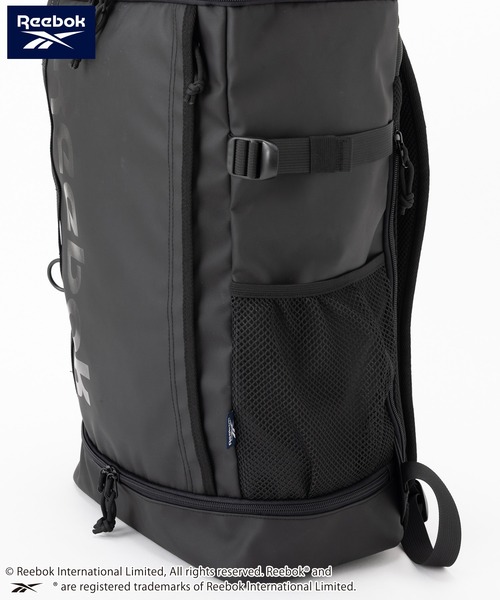 Reebok(リーボック)の「【Reebok/リ-ボック】 ボックスリュック バックパック 28.5L A4サイズ収納可 リフレクターテープ付き(バックパック/リュック・メンズ・ブラック/ブラック×ホワイト/ブラック×ブルー/ブラック系その他/ブラック系2/ブラック系1/ブラック系3/ブラック系4・FREE)」の14枚目の写真