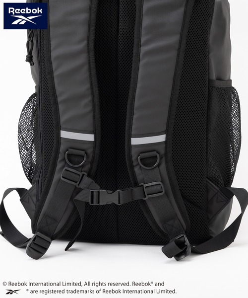 Reebok(リーボック)の「【Reebok/リ-ボック】 ボックスリュック バックパック 28.5L A4サイズ収納可 リフレクターテープ付き(バックパック/リュック・メンズ・ブラック/ブラック×ホワイト/ブラック×ブルー/ブラック系その他/ブラック系2/ブラック系1/ブラック系3/ブラック系4・FREE)」の17枚目の写真