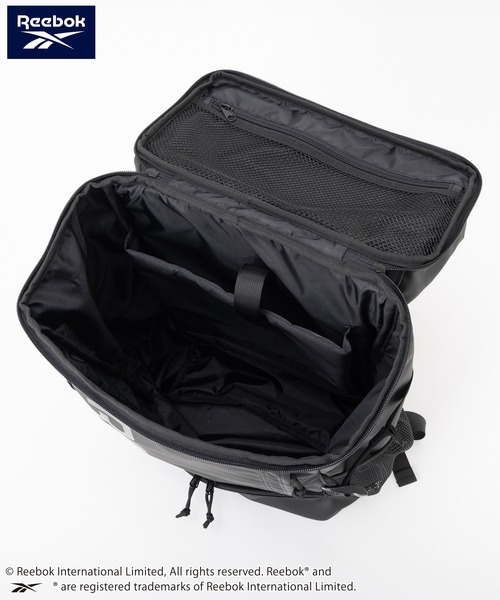 Reebok(リーボック)の「【Reebok/リ-ボック】 ボックスリュック バックパック 28.5L A4サイズ収納可 リフレクターテープ付き(バックパック/リュック・メンズ・ブラック/ブラック×ホワイト/ブラック×ブルー/ブラック系その他/ブラック系2/ブラック系1/ブラック系3/ブラック系4・FREE)」の22枚目の写真