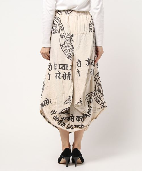 チャイハネ（チャイハネ）の「【チャイハネ】星座プリント変形バルーンスカート（スカート・レディース・ホワイト/ブルー/マスタード・FREE）」の17枚目の写真