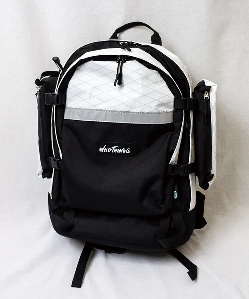WILD THINGS(ワイルドシングス)の「【WILD THINGS/ワイルドシングス】X-PACナイロンリュック / WT-380-1205(バックパック/リュック・メンズ・ブラック/カーキ/ベージュ/マルチ/ホワイト・FREE)」の2枚目の写真