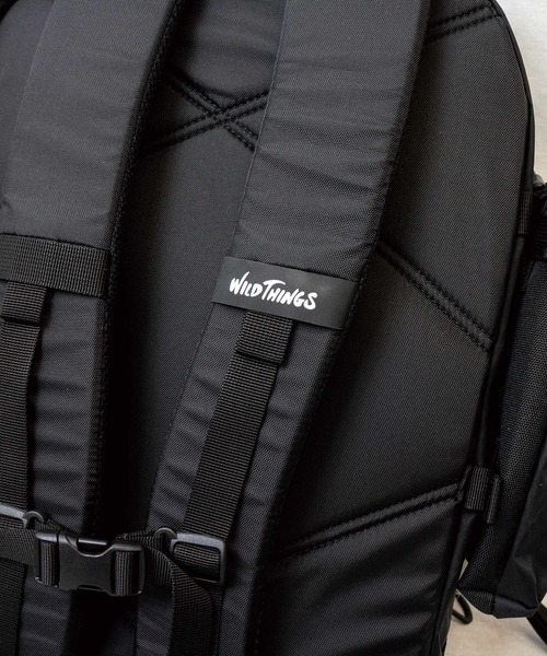 WILD THINGS(ワイルドシングス)の「【WILD THINGS/ワイルドシングス】X-PACナイロンリュック / WT-380-1205(バックパック/リュック・メンズ・ブラック/カーキ/ベージュ/マルチ/ホワイト・FREE)」の16枚目の写真