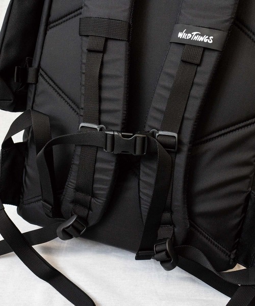 WILD THINGS(ワイルドシングス)の「【WILD THINGS/ワイルドシングス】X-PACナイロンリュック / WT-380-1205(バックパック/リュック・メンズ・ブラック/カーキ/ベージュ/マルチ/ホワイト・FREE)」の15枚目の写真