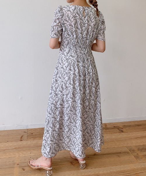 VANNIE U（ヴァニーユー）の「オトナフラワーワンピース（ワンピース・レディース・ホワイト/ブラウン・FREE）」の15枚目の写真