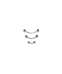 MORPH（モルフ）の「MORPH モルフ  バナナバーベル ボディーピアス 16ゲージ 6mm~16mm（ピアス（片耳用））」