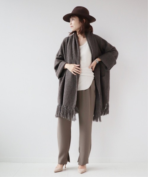 プラージュ フリンジガウンカーディガン 