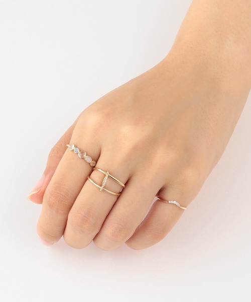 agete(アガット)の「K10リング(リング・レディース・ゴールド系その他・#11)」の6枚目の写真