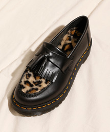 Dr.Martens ドクターマーチン ADRIANSNAFFLE レオパード Dr.Martens Adrian Bone Snaffle Loafer 