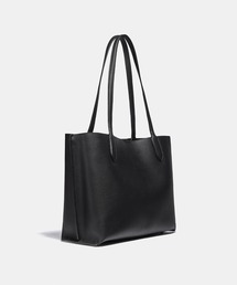 【極美品】コーチ 0689 ウィロウ トートバッグ レザー 黒 A4可 手提げ COACH コーチ トートバッグ WILLOW TOTE C0689 レディース ウィロウ