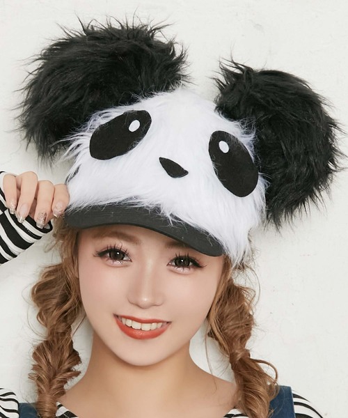 セール ファーパンダキャップ コスチューム パーティーグッズ Mwah ムーア のファッション通販 Zozotown