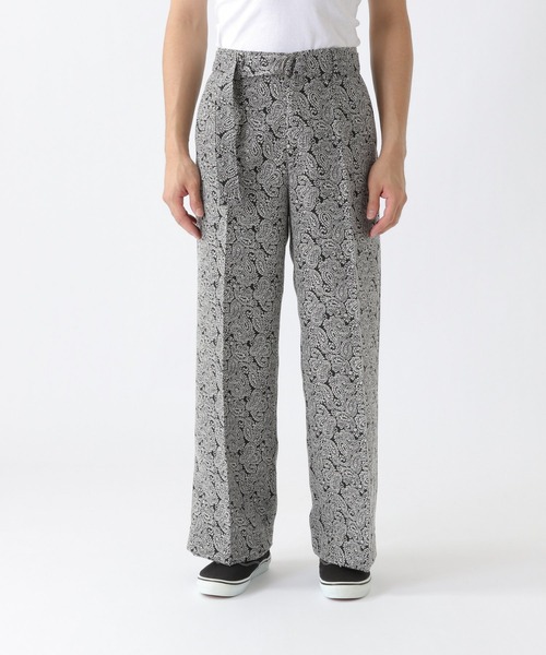 TRIP LE SENS（トリップ ル センス）の「TRIP LE SENS／ジャガードワイドスラックス　2923709（スラックス・レディース・ブラック/ダークブラウン・SMALL/LARGE/MEDIUM）」の6枚目の写真