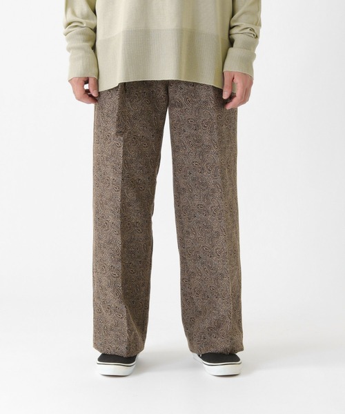 TRIP LE SENS（トリップ ル センス）の「TRIP LE SENS／ジャガードワイドスラックス　2923709（スラックス・レディース・ブラック/ダークブラウン・SMALL/LARGE/MEDIUM）」の14枚目の写真