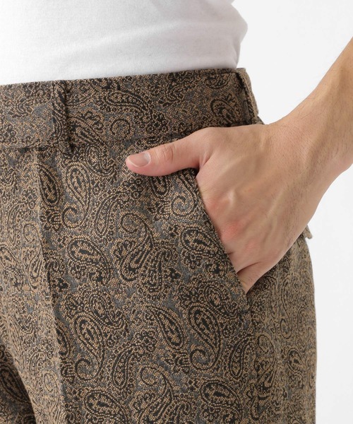 TRIP LE SENS（トリップ ル センス）の「TRIP LE SENS／ジャガードワイドスラックス　2923709（スラックス・レディース・ブラック/ダークブラウン・SMALL/LARGE/MEDIUM）」の13枚目の写真