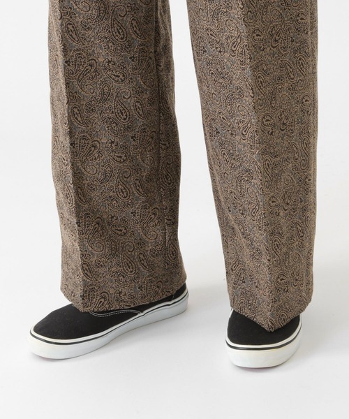 TRIP LE SENS（トリップ ル センス）の「TRIP LE SENS／ジャガードワイドスラックス　2923709（スラックス・レディース・ブラック/ダークブラウン・SMALL/LARGE/MEDIUM）」の15枚目の写真