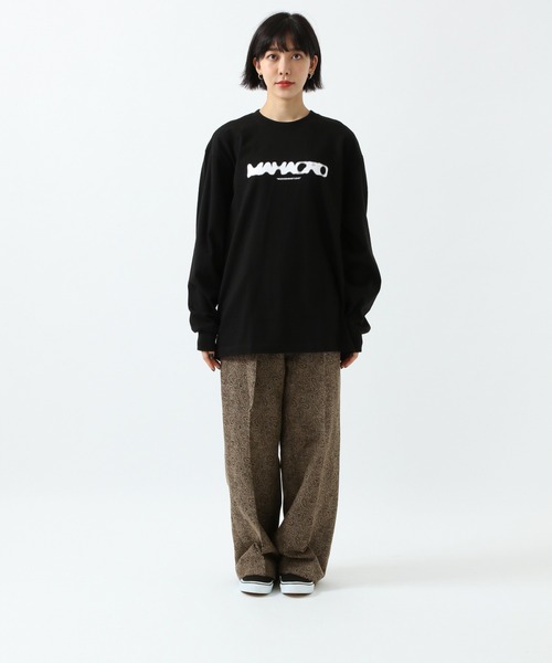 TRIP LE SENS（トリップ ル センス）の「TRIP LE SENS／ジャガードワイドスラックス　2923709（スラックス・レディース・ブラック/ダークブラウン・SMALL/LARGE/MEDIUM）」の21枚目の写真