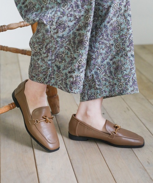 select MOCA（セレクトモカ）の「フェイクレザービットローファー（ローファー・レディース・ブラック/ブラウン・SMALL/MEDIUM/LARGE）」の10枚目の写真