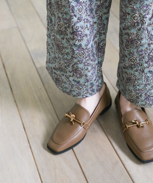 select MOCA（セレクトモカ）の「フェイクレザービットローファー（ローファー・レディース・ブラック/ブラウン・SMALL/MEDIUM/LARGE）」の9枚目の写真