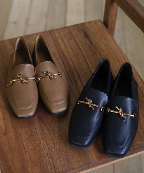 select MOCA（セレクトモカ）の「フェイクレザービットローファー（ローファー・レディース・ブラック/ブラウン・SMALL/MEDIUM/LARGE）」の12枚目の写真