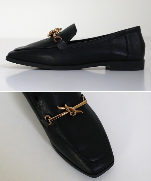 select MOCA（セレクトモカ）の「フェイクレザービットローファー（ローファー・レディース・ブラック/ブラウン・SMALL/MEDIUM/LARGE）」の16枚目の写真