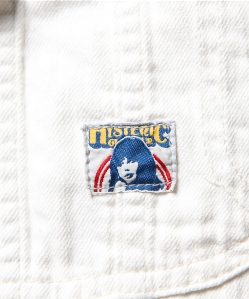HYSTERIC GLAMOUR（ヒステリックグラマー）の「サルエルオ-バーオール（サロペット/オーバーオール・レディース・ホワイト/ブラック・MEDIUM/SMALL）」の6枚目の写真