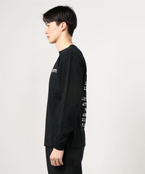 NUMBER (N)INE(ナンバーナイン)の「【NUMBER (N)INE】タイプライターグラフィックロンT/MA_LONG SLEEVE T-SHIRT/S21NLT008(Tシャツ/カットソー・メンズ・ホワイト/ブラック・4/3/5)」の5枚目の写真