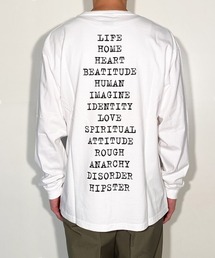 【NUMBER (N)INE】タイプライターグラフィックロンT/MA_LONG SLEEVE T-SHIRT/S21NLT008
