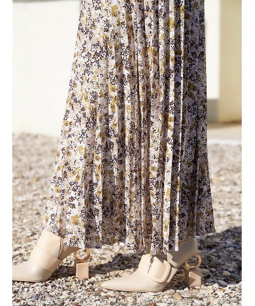 Darich（ダーリッチ）の「ペイントフラワープリーツスカート（スカート  