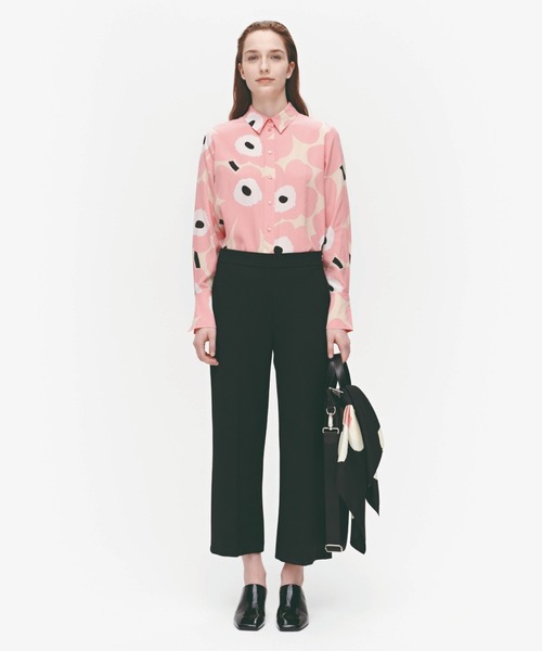 marimekko（マリメッコ）の「SOLID / HAKKU LONG TROUSERS