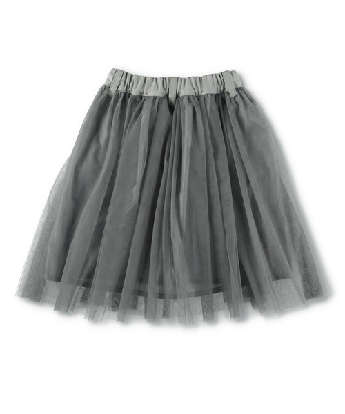 RADCHAP（ラッドチャップ）の「リメイク風チュールスカート（スカート・キッズ・グレー/ピンク・S/M/L/XL）」の12枚目の写真