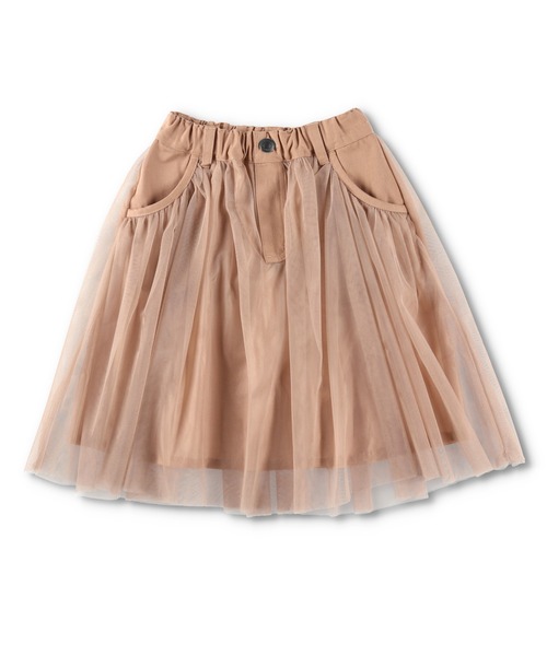 RADCHAP（ラッドチャップ）の「リメイク風チュールスカート（スカート・キッズ・グレー/ピンク・S/M/L/XL）」の17枚目の写真