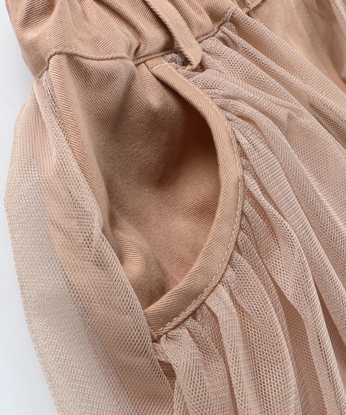 RADCHAP（ラッドチャップ）の「リメイク風チュールスカート（スカート・キッズ・グレー/ピンク・S/M/L/XL）」の13枚目の写真