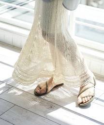 URBAN RESEARCH | 透かし柄ニットマーメイドスカート(スカート)