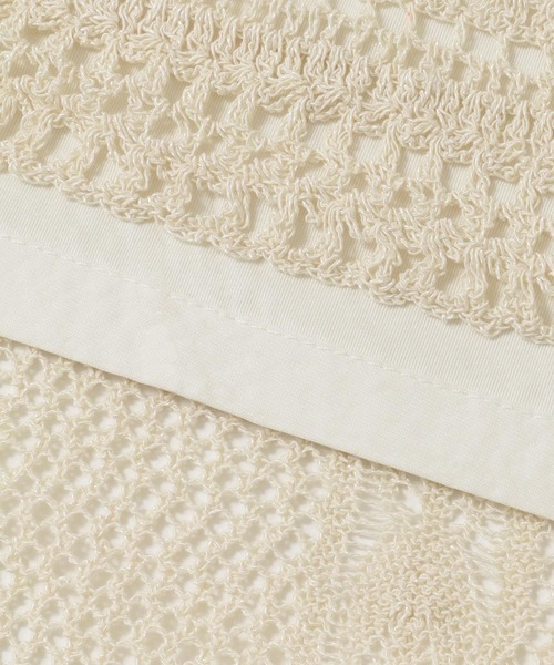 URBAN RESEARCH（アーバンリサーチ）の「透かし柄ニットマーメイドスカート（スカート・レディース・カーキ/ホワイト系その他・FREE）」の14枚目の写真