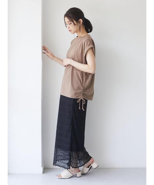 Green　Parks（グリーンパークス）の「総レーススカート＊＊（スカート・レディース・ブラック/ブラウン/ホワイト系その他2・FREE）」の20枚目の写真