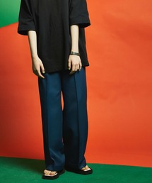 MAISON SPECIAL | 《ユニセックスアイテム》マルチファブリック1タックスタプレワイドパンツ【MAISON SPECIAL/メゾンスペシャル】(その他パンツ)