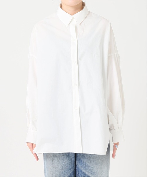 plage（プラージュ）の「【R’IAM】ニュアンスパフスリーブシャツ2◆（シャツ/ブラウス・レディース・ホワイト/ブルー・FREE）」の19枚目の写真