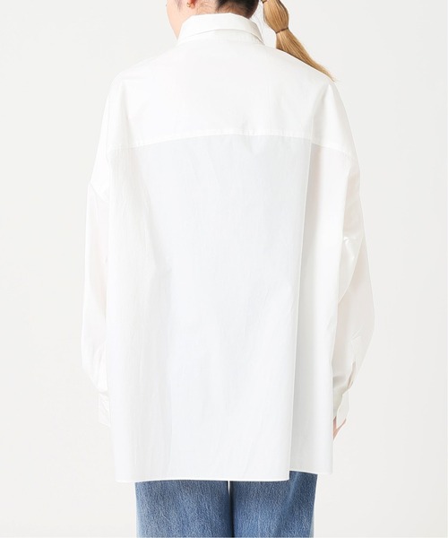 plage（プラージュ）の「【R’IAM】ニュアンスパフスリーブシャツ2◆（シャツ/ブラウス・レディース・ホワイト/ブルー・FREE）」の6枚目の写真