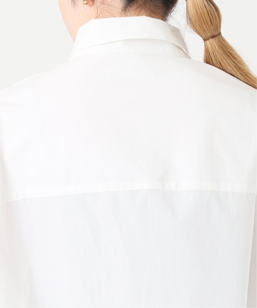 plage（プラージュ）の「【R’IAM】ニュアンスパフスリーブシャツ2◆（シャツ/ブラウス・レディース・ホワイト/ブルー・FREE）」の3枚目の写真