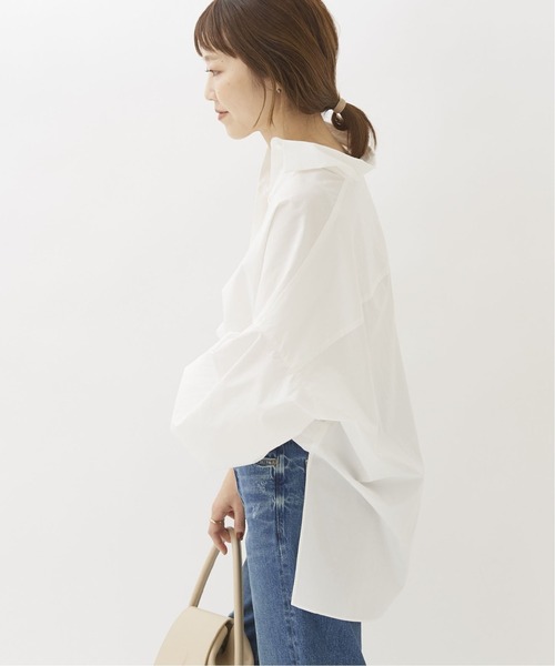 plage（プラージュ）の「【R’IAM】ニュアンスパフスリーブシャツ2◆（シャツ/ブラウス・レディース・ホワイト/ブルー・FREE）」の16枚目の写真