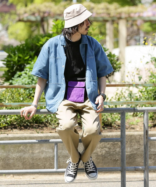 URBAN RESEARCH Sonny Label（アーバンリサーチサニーレーベル）の「マルチショルダーバッグ（ショルダーバッグ・メンズ・ブラック/ベージュ/パープル/オレンジ・ONE）」の20枚目の写真