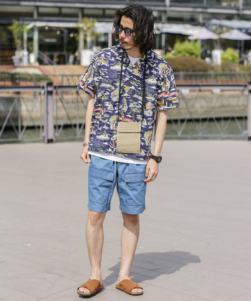 URBAN RESEARCH Sonny Label（アーバンリサーチサニーレーベル）の「マルチショルダーバッグ（ショルダーバッグ・メンズ・ブラック/ベージュ/パープル/オレンジ・ONE）」の18枚目の写真