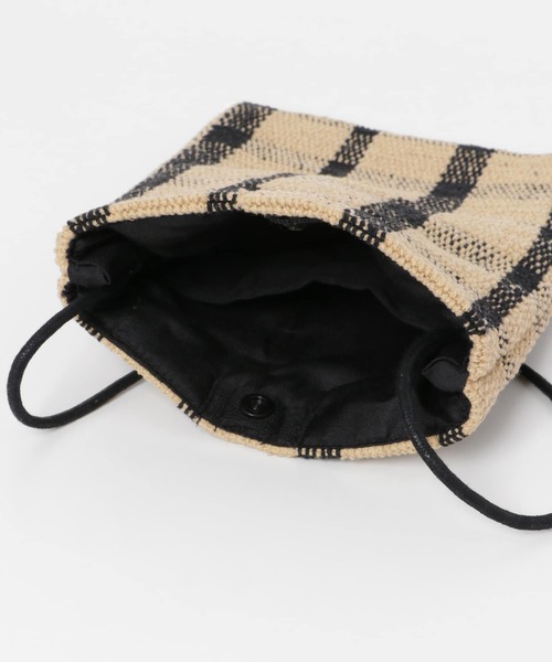 Lilas Campbell(リラキャンベル)の「【別注】 Lilas Campbell×DOORS サコッシュ(ショルダーバッグ・レディース・ホワイト系その他/ブラック系その他・ONE)」の9枚目の写真