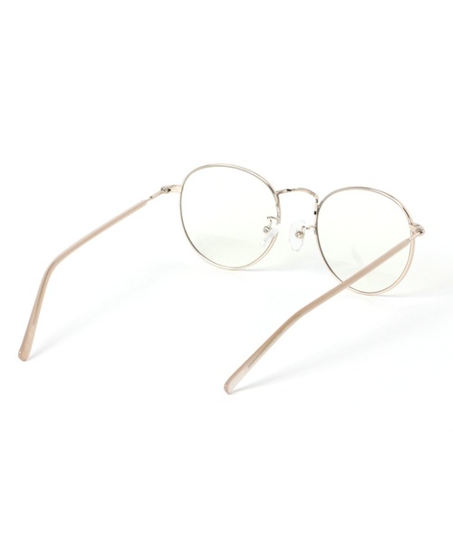 BAYFLOW（ベイフロー）の「PCレンズメガネ（メガネ・レディース・イエロー・FREE）」の4枚目の写真