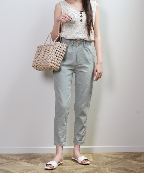 shopnikoniko（ショップニコニコ）の「スクエアフラットスライドサンダル（サンダル・レディース・ブラック/ベージュ/ブルー/ブラウン/オレンジ/オフホワイト・LL/S/M/L/XL）」の12枚目の写真