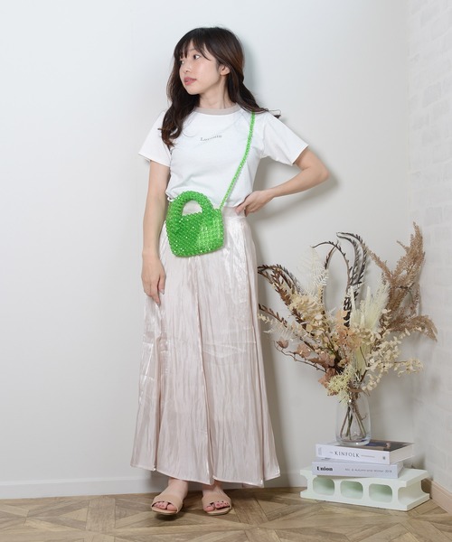 shopnikoniko（ショップニコニコ）の「スクエアフラットスライドサンダル（サンダル・レディース・ブラック/ベージュ/ブルー/ブラウン/オレンジ/オフホワイト・LL/S/M/L/XL）」の15枚目の写真