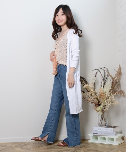 shopnikoniko（ショップニコニコ）の「スクエアフラットスライドサンダル（サンダル・レディース・ブラック/ベージュ/ブルー/ブラウン/オレンジ/オフホワイト・LL/S/M/L/XL）」の20枚目の写真